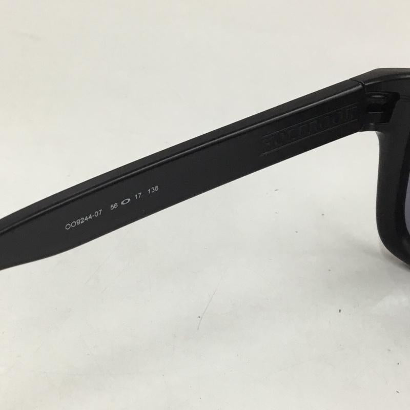 オークリー OAKLEY めがね・サングラス サングラス OO9244-07 HOLBROOK アジアンフィット スポーツサングラス ワンポイント 黒 / ブラック /  メンズ USED 古着 中古 10102836