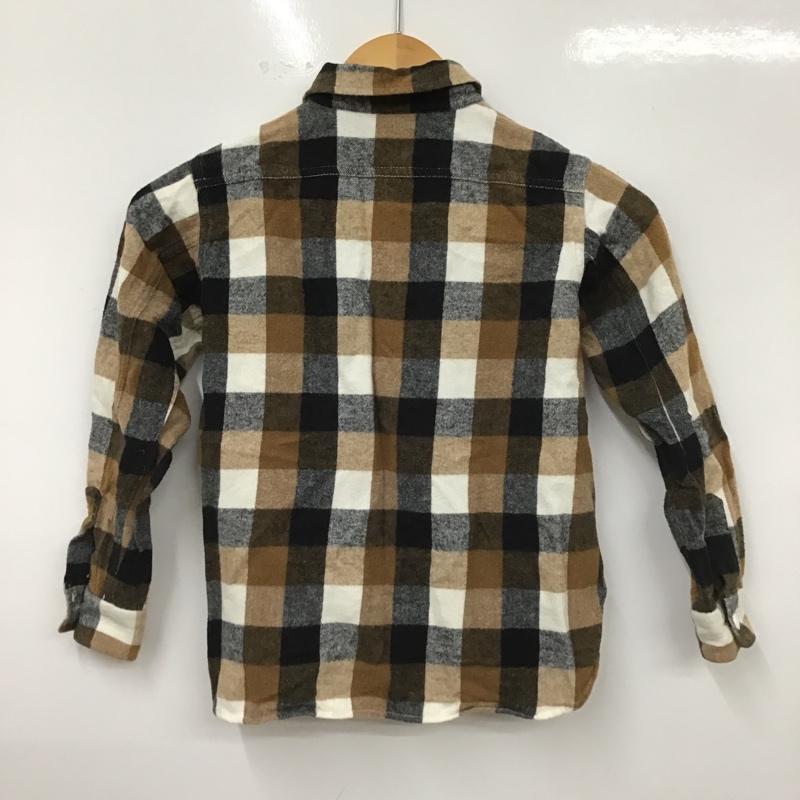 アベイシングエイプ A BATHING APE シャツ、ブラウス 長袖 BAPE KIDS 120cm 120cm チェック マルチカラー / マルチカラー /  ボーイズ USED 古着 中古 10102848
