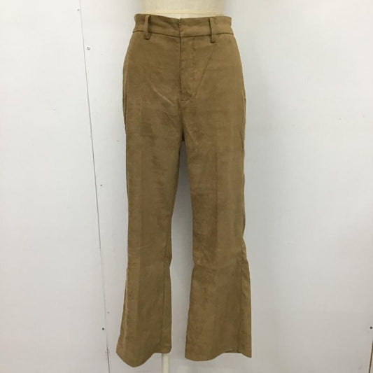 ローリーズファーム LOWRYS FARM パンツ スラックス M 無地 茶 / ブラウン /  レディース USED 古着 中古 10102859