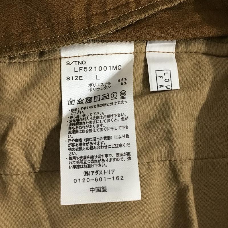 ローリーズファーム LOWRYS FARM パンツ スラックス M 無地 茶 / ブラウン /  レディース USED 古着 中古 10102859