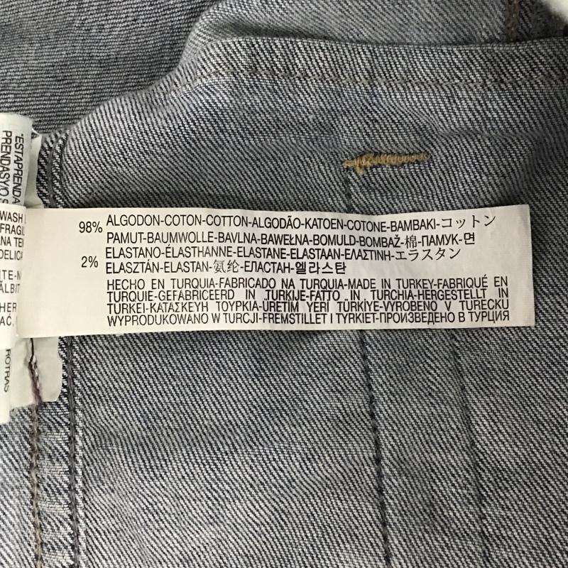 ザラ ZARA ジャケット、上着 ジャケット、ブレザー デニムジャケット L 無地 水色 / ライトブルー /  レディース USED 古着 中古 10102895