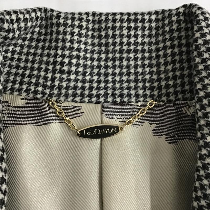 ロイスクレヨン LOISCRAYON コート コート一般 M 千鳥格子 マルチカラー / マルチカラー /  レディース USED 古着 中古 10102900