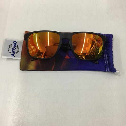 オークリー OAKLEY めがね・サングラス サングラス OO9102-27 Holbrook ミラーレンズ ワンポイント 黒 / ブラック /  メンズ USED 古着 中古 10102910