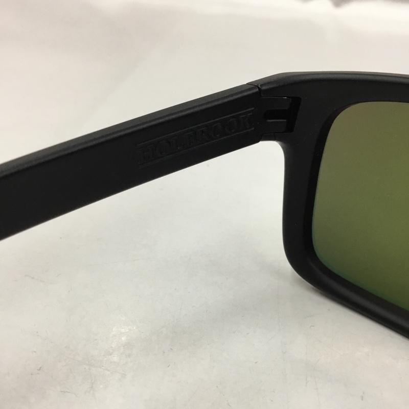 オークリー OAKLEY めがね・サングラス サングラス OO9102-27 Holbrook ミラーレンズ ワンポイント 黒 / ブラック /  メンズ USED 古着 中古 10102910