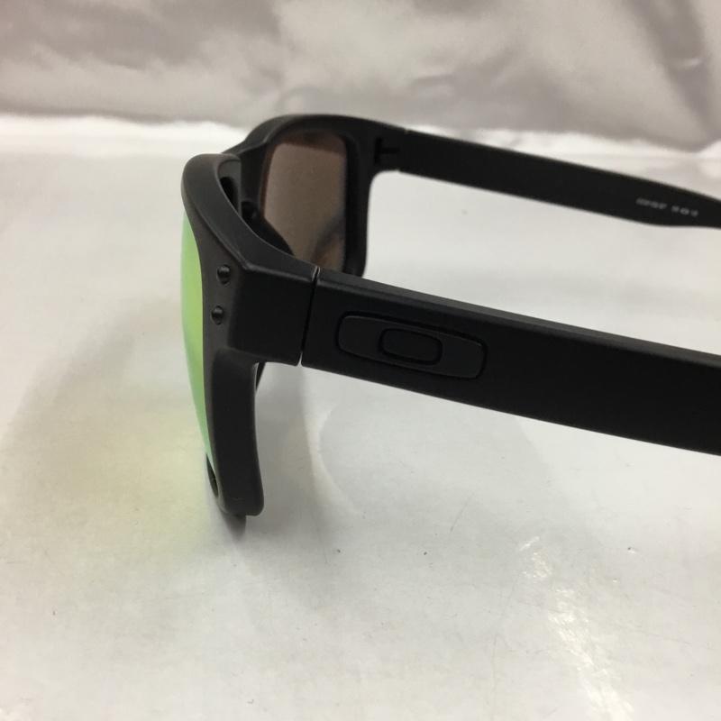 オークリー OAKLEY めがね・サングラス サングラス OO9102-27 Holbrook ミラーレンズ ワンポイント 黒 / ブラック /  メンズ USED 古着 中古 10102910