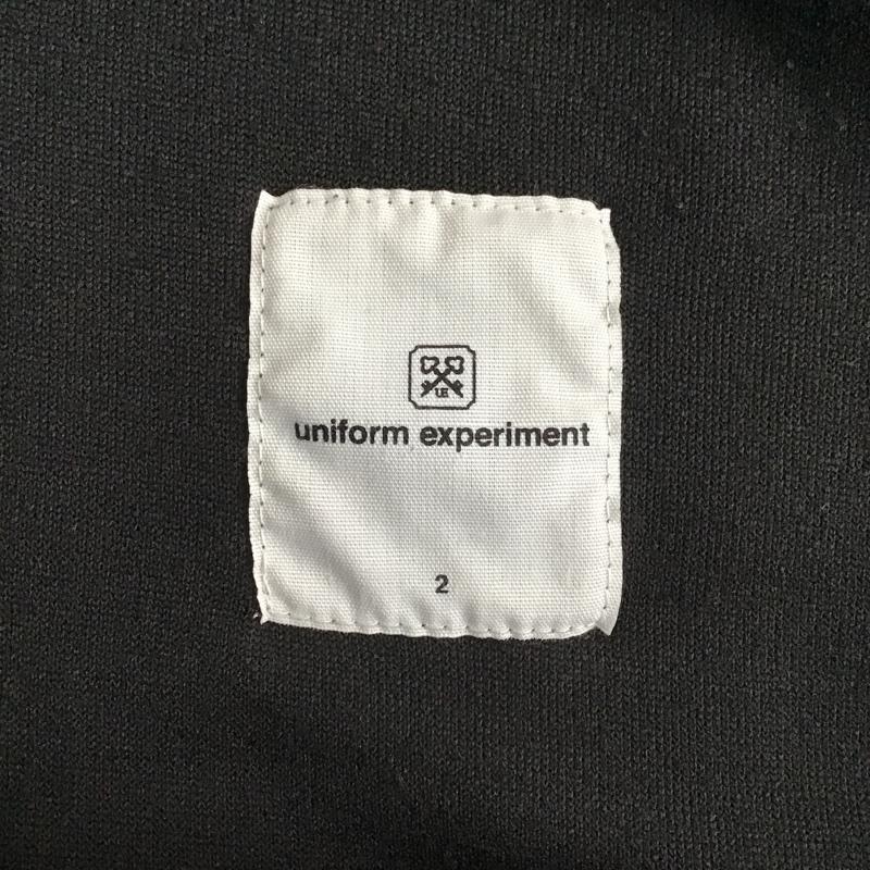ユニフォームエクスペリメント uniform experiment パンツ スラックス UE-189064 18AW MICRO FLEECE RIBBED PANT UE-189064 マイクロ フリース リブド 2 無地 黒 / ブラック /  メンズ USED 古着 中古 10102922