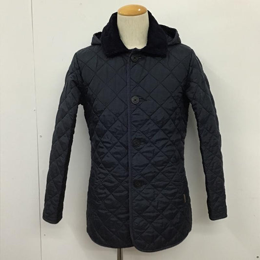 ラベンハム LAVENHAM コート コート一般 キルティングジャケット 34 無地 紺 / ネイビー /  メンズ USED 古着 中古 10102929