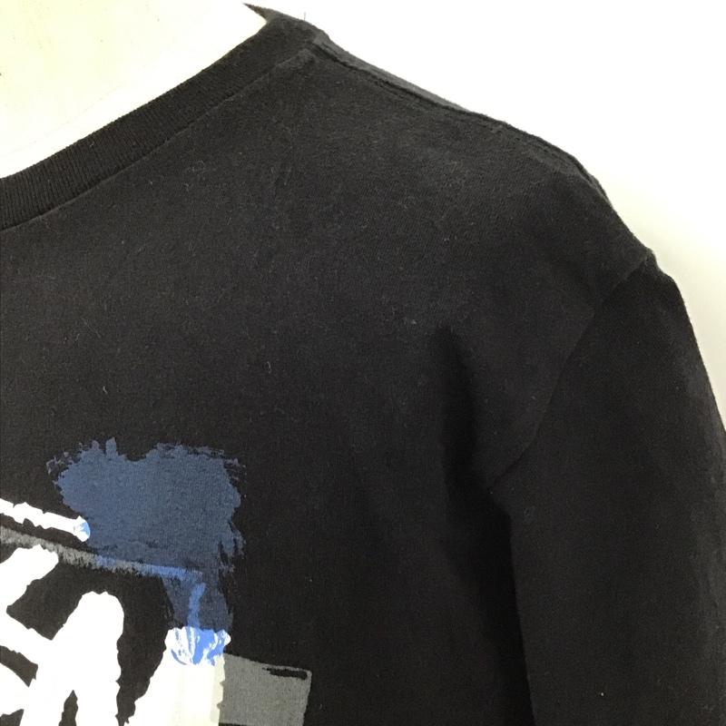 ステューシー STUSSY Tシャツ 半袖 プリント ロゴ M プリント 黒 / ブラック /  メンズ USED 古着 中古 10102930