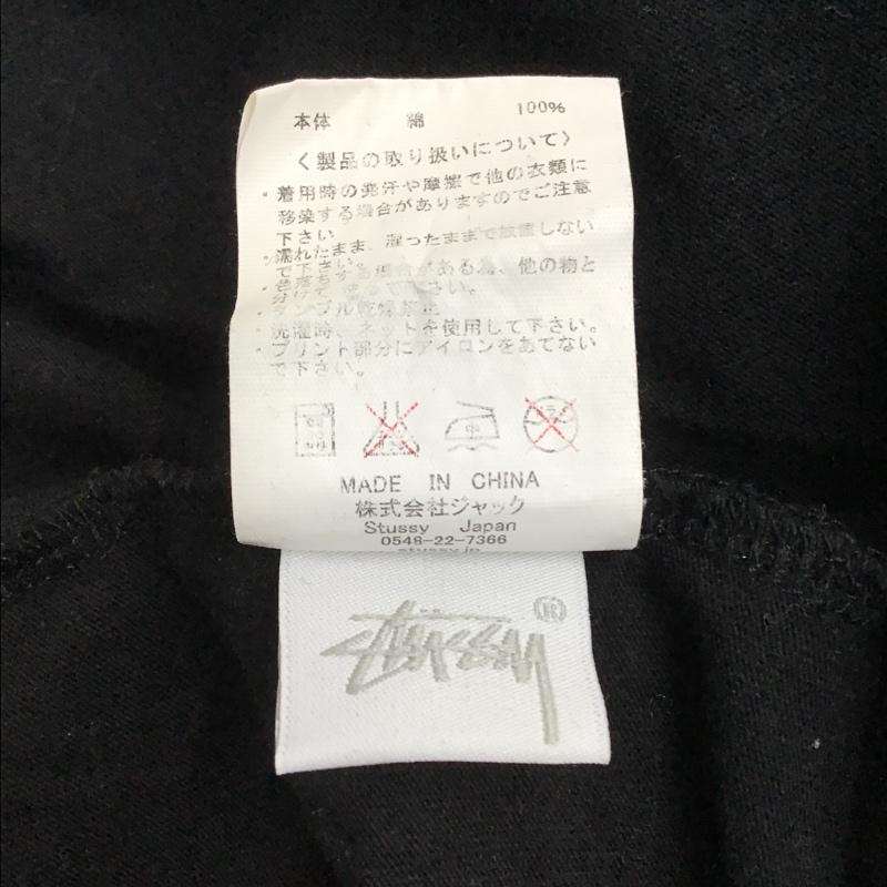 ステューシー STUSSY Tシャツ 半袖 プリント ロゴ M プリント 黒 / ブラック /  メンズ USED 古着 中古 10102930