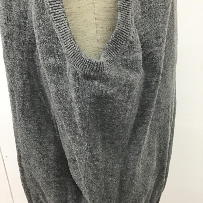 チャップスラルフローレン CHAPSRALPHLAUREN ベスト ベスト XL 無地 灰 / グレー /  メンズ USED 古着 中古 10102938