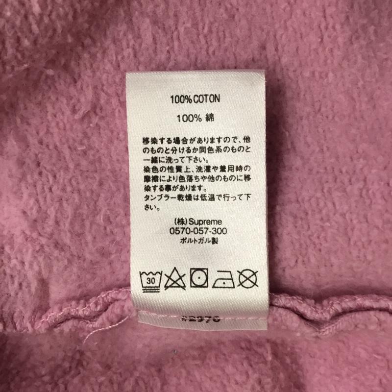 シュプリーム Supreme パンツ ショートパンツ スウェットショートパンツ ハーフパンツ カジュアルパンツ 切りっぱなし S ロゴ、文字 桃 / ピンク /  メンズ USED 古着 中古 10102941