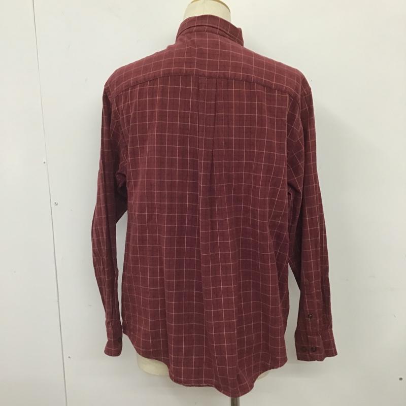 セントジョンズベイ ST.JOHN'S BAY シャツ、ブラウス 長袖 L チェック マルチカラー / マルチカラー /  メンズ USED 古着 中古 10102944