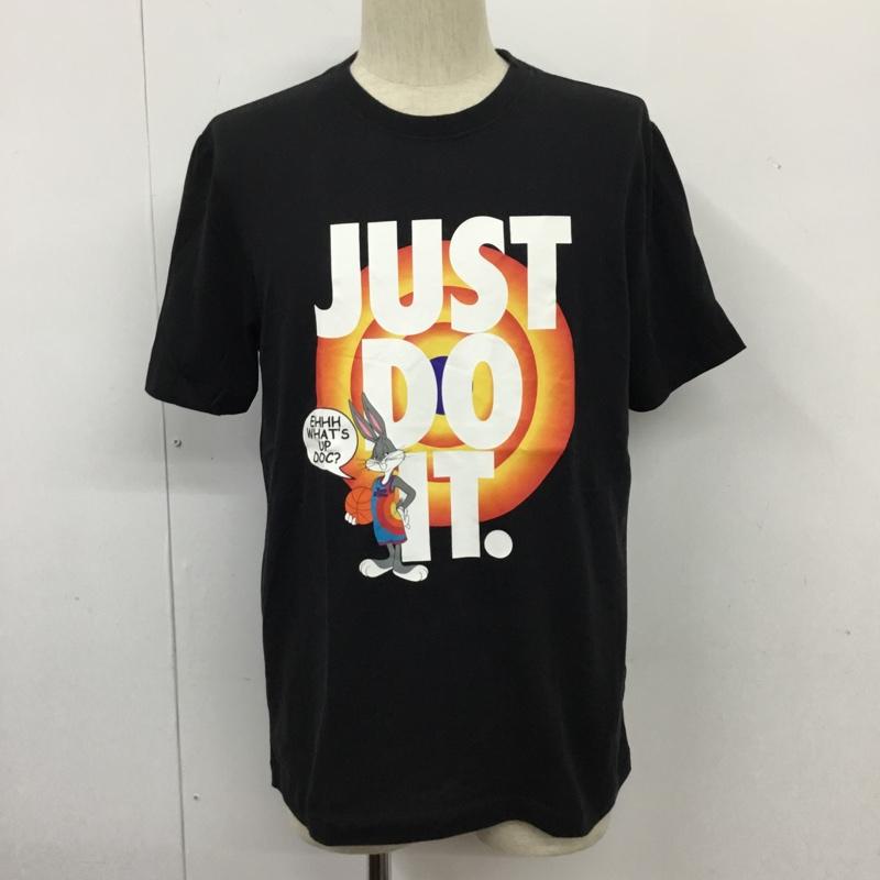 ナイキ NIKE Tシャツ 半袖 DH3830-010 バスケットボールトップス 半袖カットソー プリントTシャツ スポーツウェア L プリント 黒 / ブラック /  メンズ USED 古着 中古 10102945