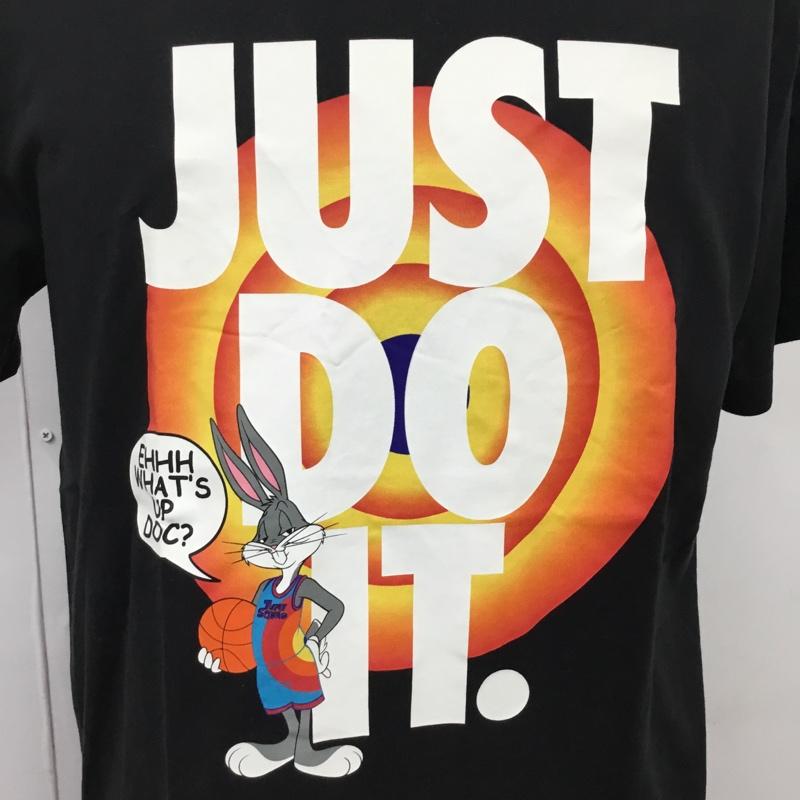 ナイキ NIKE Tシャツ 半袖 DH3830-010 バスケットボールトップス 半袖カットソー プリントTシャツ スポーツウェア L プリント 黒 / ブラック /  メンズ USED 古着 中古 10102945