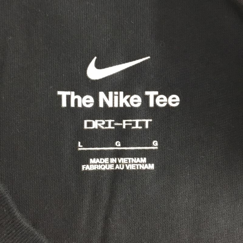 ナイキ NIKE Tシャツ 半袖 DH3830-010 バスケットボールトップス 半袖カットソー プリントTシャツ スポーツウェア L プリント 黒 / ブラック /  メンズ USED 古着 中古 10102945