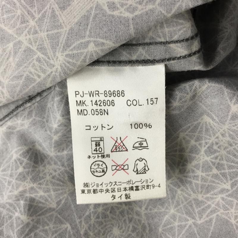 ポールスミスジーンズ Paul Smith JEANS シャツ、ブラウス 半袖 半袖シャツ カラーシャツ 半袖カットソー 総柄シャツ S 総柄 白 / ホワイト / X 紺 / ネイビー /  メンズ USED 古着 中古 10102948