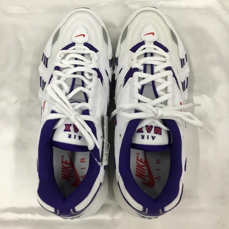 ナイキ NIKE スニーカー スニーカー DA2230-100 WMNS AIR MAX 96 2 25.5cm 箱有 25.5cm ロゴ、文字 白 / ホワイト / X 紫 / パープル / X 赤 / レッド /  メンズ USED 古着 中古 10102959