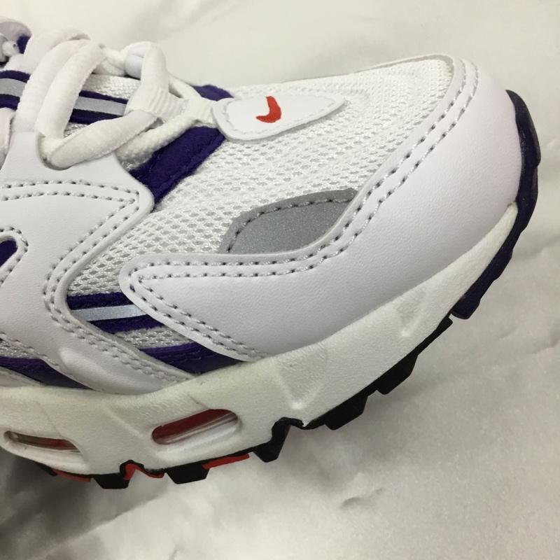 ナイキ NIKE スニーカー スニーカー DA2230-100 WMNS AIR MAX 96 2 25.5cm 箱有 25.5cm ロゴ、文字 白 / ホワイト / X 紫 / パープル / X 赤 / レッド /  メンズ USED 古着 中古 10102959