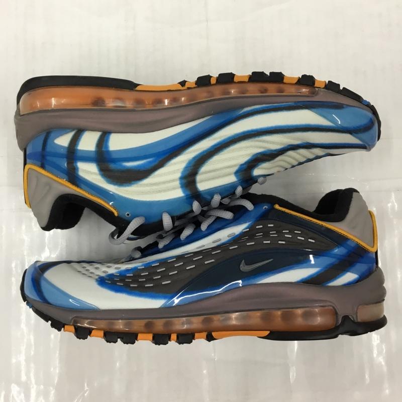 ナイキ NIKE スニーカー スニーカー AJ7831-401 AIR MAX DELUXE 26cm 箱有 26.0cm ワンポイント 黒 / ブラック / X 青 / ブルー / X 白 / ホワイト / X 橙 / オレンジ /  メンズ USED 古着 中古 10102963