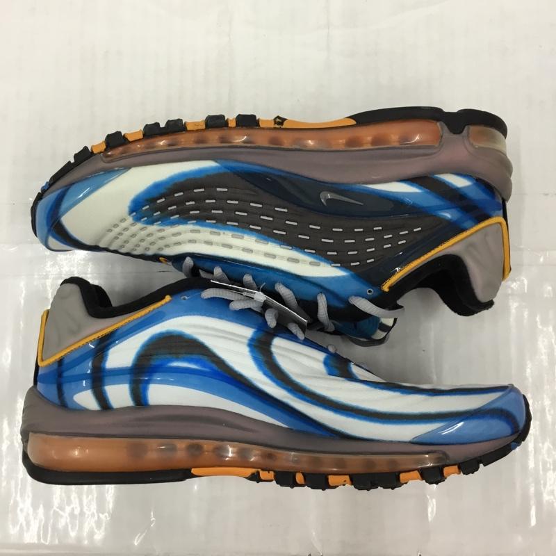 ナイキ NIKE スニーカー スニーカー AJ7831-401 AIR MAX DELUXE 26cm 箱有 26.0cm ワンポイント 黒 / ブラック / X 青 / ブルー / X 白 / ホワイト / X 橙 / オレンジ /  メンズ USED 古着 中古 10102963