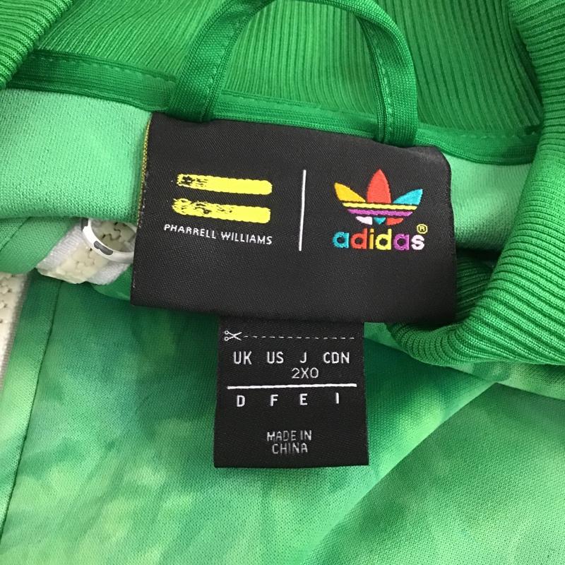 アディダス adidas ジャケット、上着 ジャンパー、ブルゾン CW9104  緑 / グリーン /  メンズ USED 古着 中古 10102969
