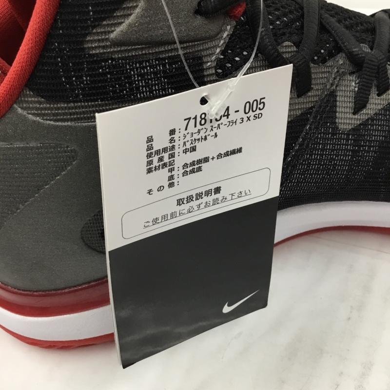 ナイキ NIKE スニーカー スニーカー 718154-005 JORDAN SUPER.FLY 3 X SLAM DUNK 28cm 箱有 28.0cm メンズ USED 古着 中古 10102976