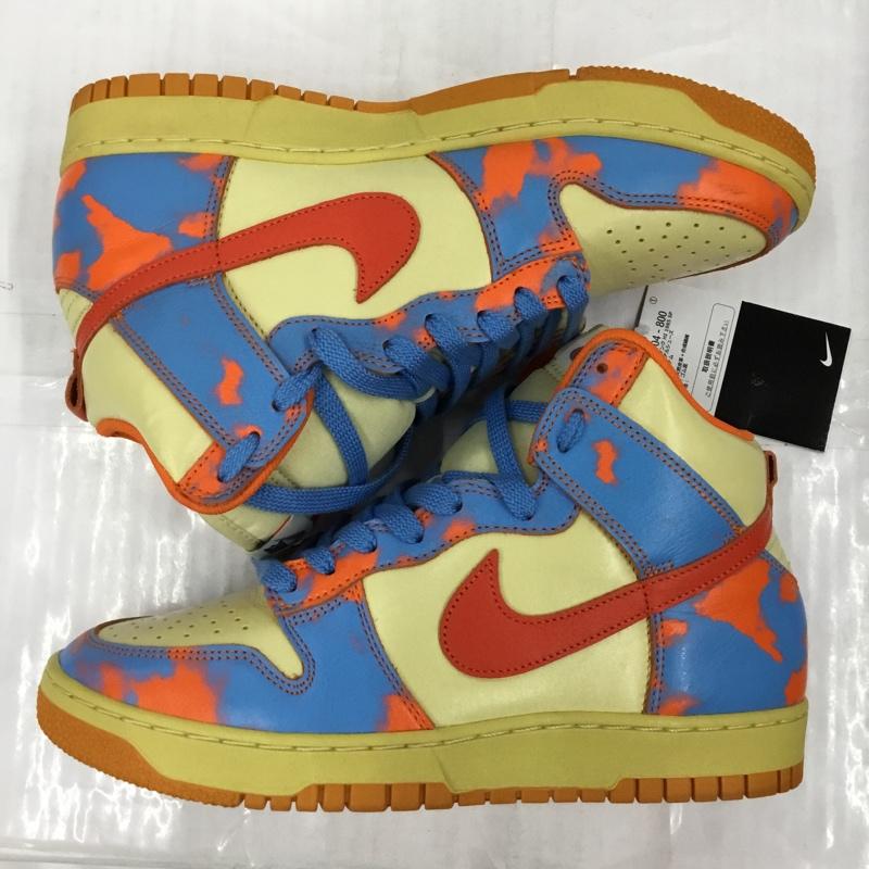 ナイキ NIKE スニーカー スニーカー DD9404 800 DUNK HI 1985 SP 27cm 箱有 27.0cm ロゴ、文字 橙 / オレンジ / X 黄 / イエロー / X 水色 / ライトブルー /  メンズ USED 古着 中古 10102978