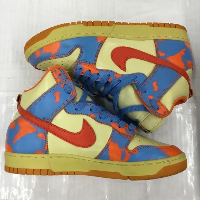 ナイキ NIKE スニーカー スニーカー DD9404 800 DUNK HI 1985 SP 27cm 箱有 27.0cm ロゴ、文字 橙 / オレンジ / X 黄 / イエロー / X 水色 / ライトブルー /  メンズ USED 古着 中古 10102978
