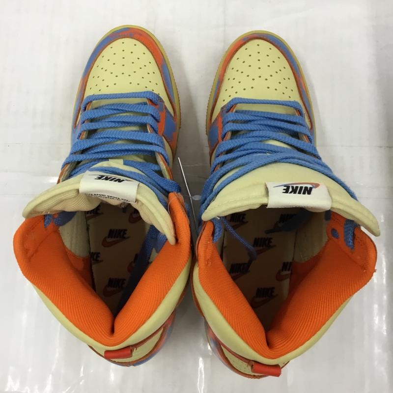 ナイキ NIKE スニーカー スニーカー DD9404 800 DUNK HI 1985 SP 27cm 箱有 27.0cm ロゴ、文字 橙 / オレンジ / X 黄 / イエロー / X 水色 / ライトブルー /  メンズ USED 古着 中古 10102978