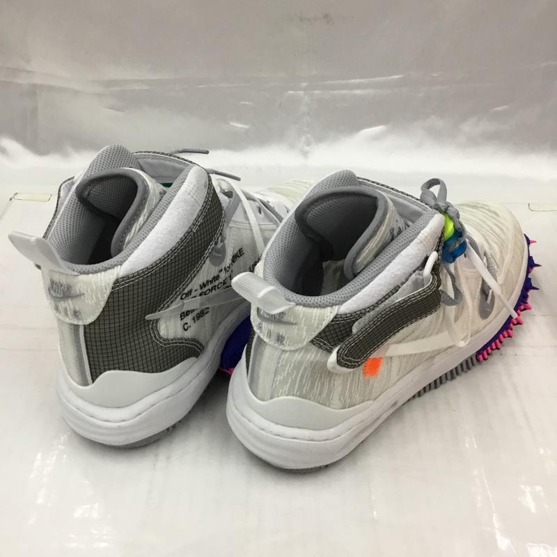 ナイキ NIKE スニーカー スニーカー DO6290 100 AIR FORCE 1 MID SP OFF-WHITE 27.5cm 箱有 27.5cm メンズ USED 古着 中古 10102985