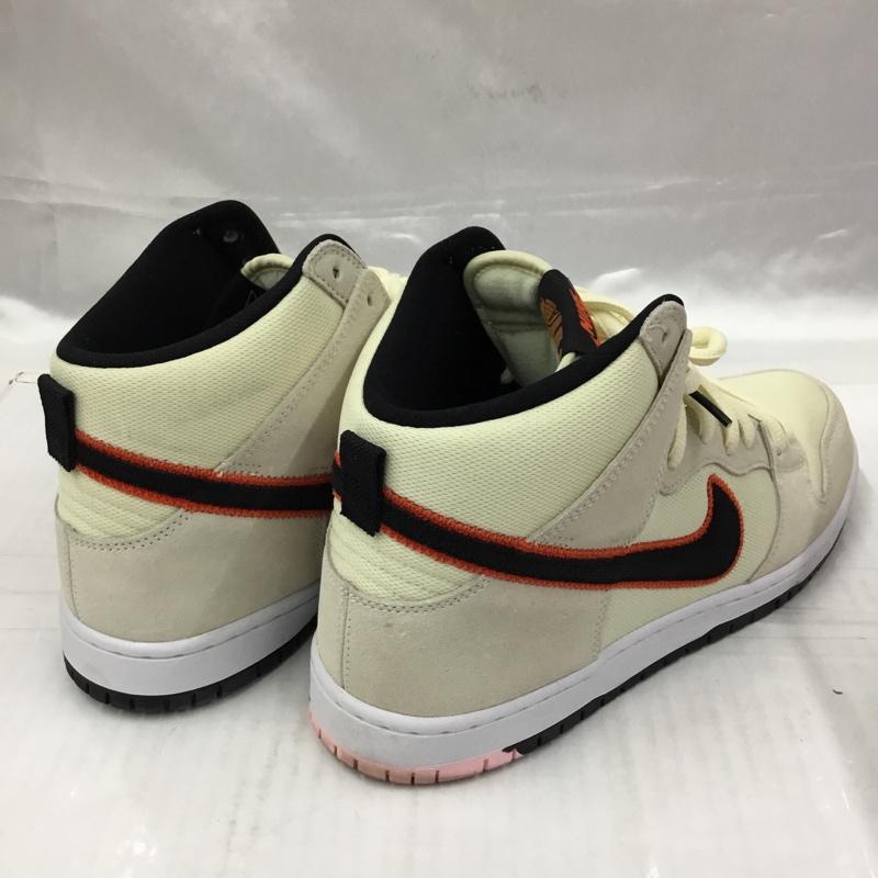 ナイキ NIKE スニーカー スニーカー DO9394-100 SB DUNK HIGH PRO PRM ジャイアンツ 29cm 箱有 29.0cm ロゴ、文字 アイボリー / アイボリー / X 黒 / ブラック / X 橙 / オレンジ /  メンズ USED 古着 中古 10102989