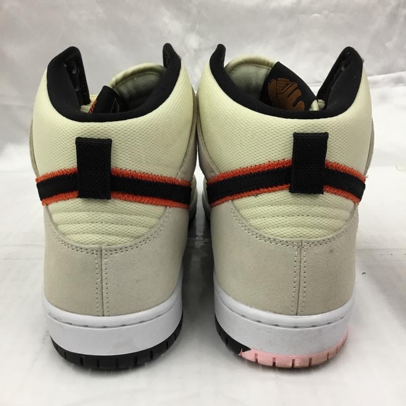 ナイキ NIKE スニーカー スニーカー DO9394-100 SB DUNK HIGH PRO PRM ジャイアンツ 29cm 箱有 29.0cm ロゴ、文字 アイボリー / アイボリー / X 黒 / ブラック / X 橙 / オレンジ /  メンズ USED 古着 中古 10102989