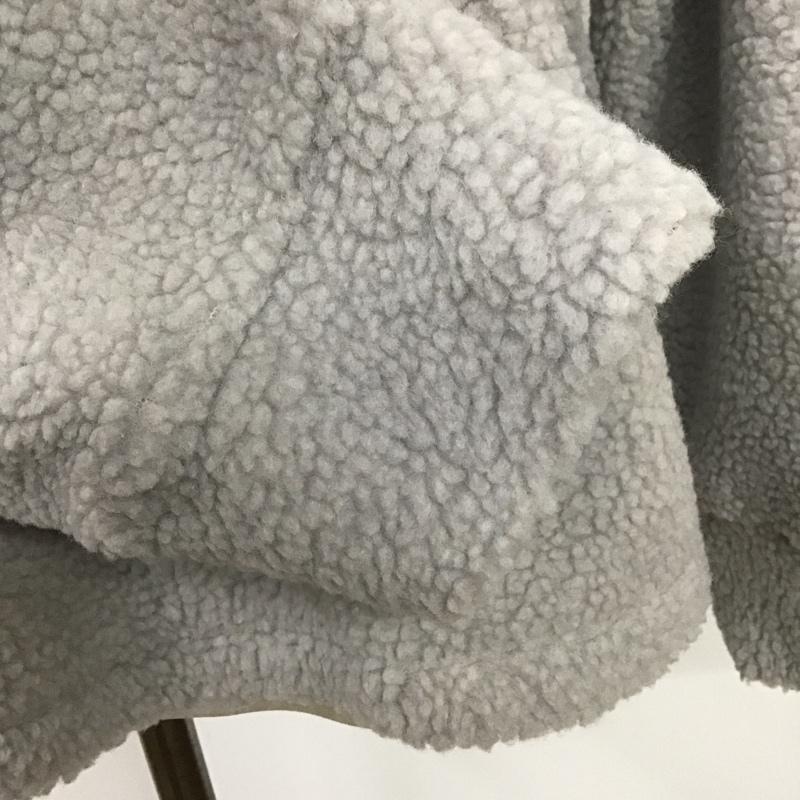 アースミュージックアンドエコロジー earth music&ecology カットソー 長袖 長袖カットソー 長袖フリース クルーネック FREE 無地 灰 / グレー /  レディース USED 古着 中古 10103010