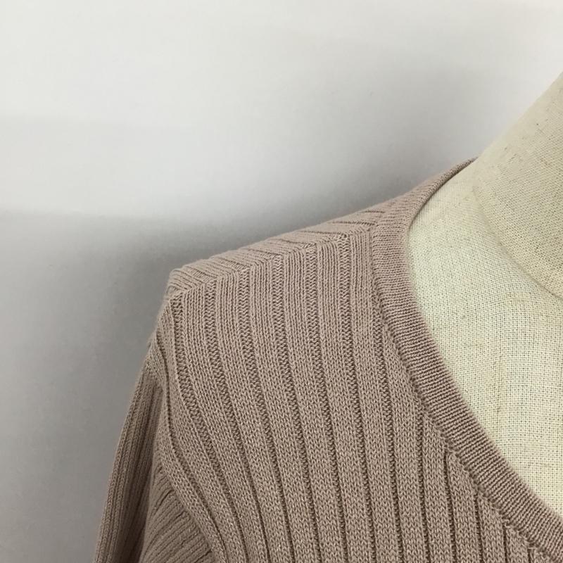 インデックス index カットソー 長袖 M 無地 マルチカラー / マルチカラー /  レディース USED 古着 中古 10103015