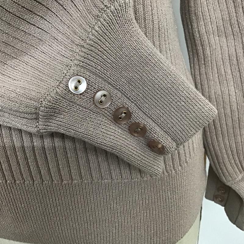 インデックス index カットソー 長袖 M 無地 マルチカラー / マルチカラー /  レディース USED 古着 中古 10103015