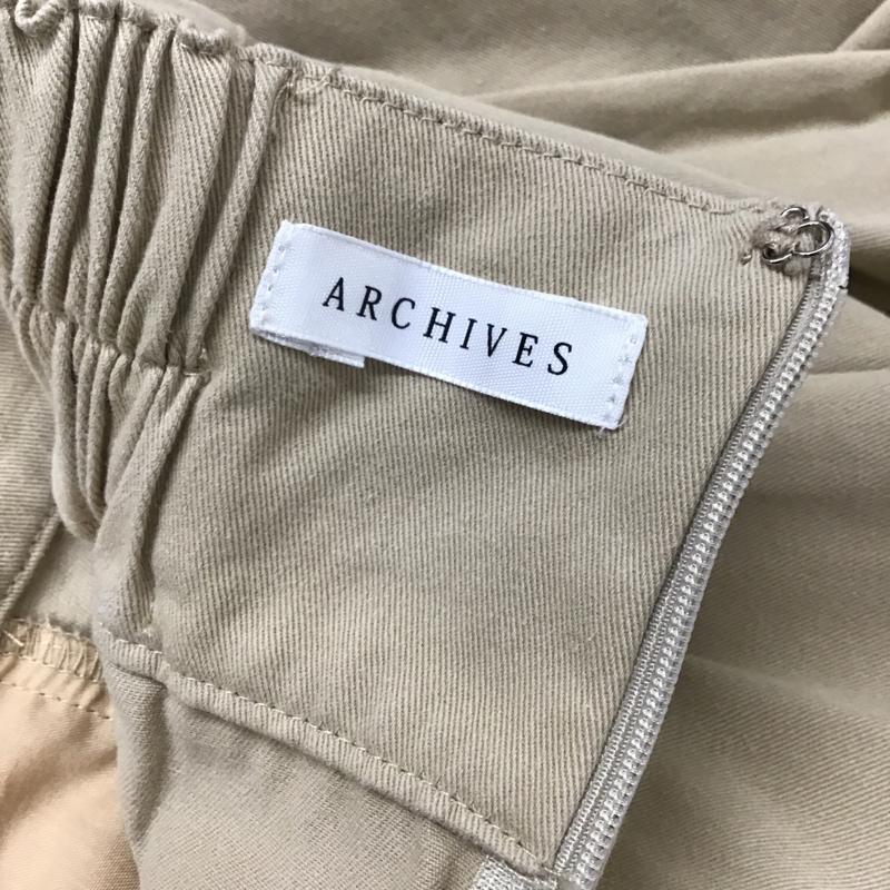 アルシーヴ archives スカート ロングスカート 無地 ベージュ / ベージュ /  レディース USED 古着 中古 10103021