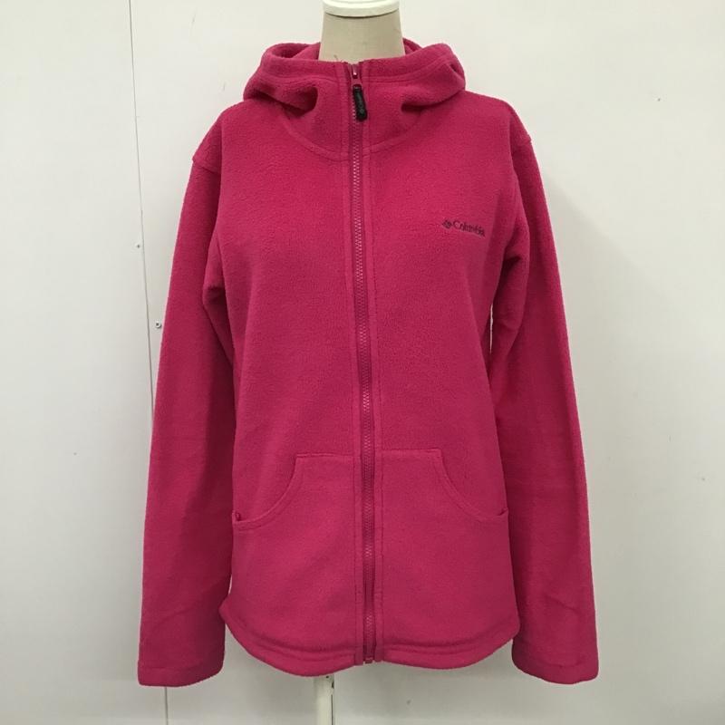 コロンビア Columbia ジャケット、上着 ジャケット、ブレザー フリース M 無地 桃 / ピンク /  レディース USED 古着 中古 10103023