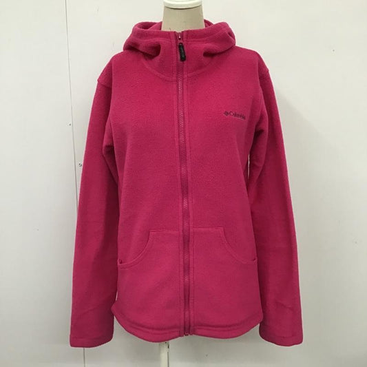 コロンビア Columbia ジャケット、上着 ジャケット、ブレザー フリース M 無地 桃 / ピンク /  レディース USED 古着 中古 10103023