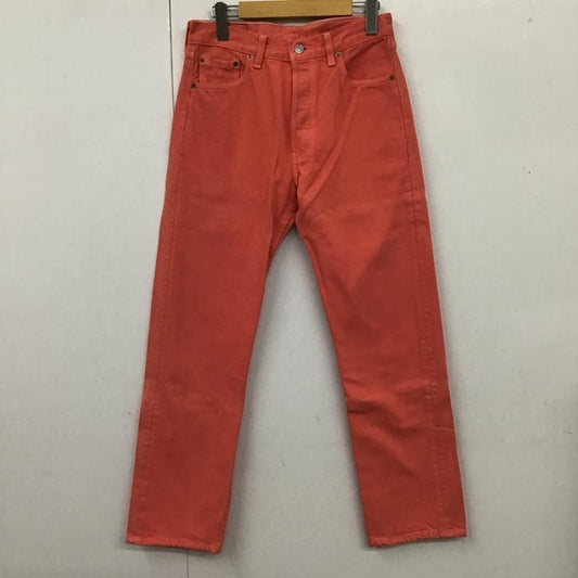 リーバイス Levi's パンツ デニム、ジーンズ W30L30 90s USA製 30インチ 無地 桃 / ピンク /  メンズ USED 古着 中古 10103035