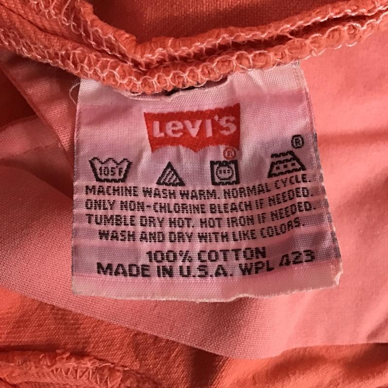 リーバイス Levi's パンツ デニム、ジーンズ W30L30 90s USA製 30インチ 無地 桃 / ピンク /  メンズ USED 古着 中古 10103035