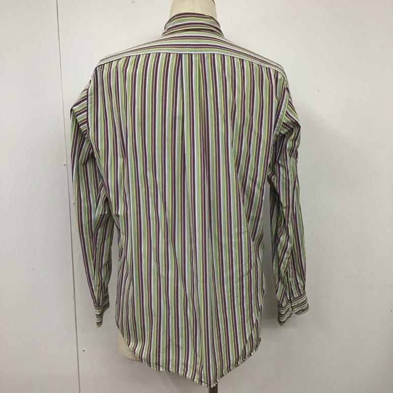 ラルフローレン RALPHLAUREN シャツ、ブラウス 長袖 ボタンダウンシャツ ストライプ マルチカラー / マルチカラー /  メンズ USED 古着 中古 10103036