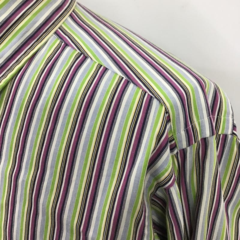 ラルフローレン RALPHLAUREN シャツ、ブラウス 長袖 ボタンダウンシャツ ストライプ マルチカラー / マルチカラー /  メンズ USED 古着 中古 10103036