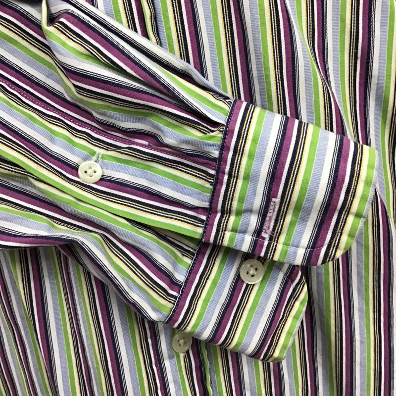 ラルフローレン RALPHLAUREN シャツ、ブラウス 長袖 ボタンダウンシャツ ストライプ マルチカラー / マルチカラー /  メンズ USED 古着 中古 10103036