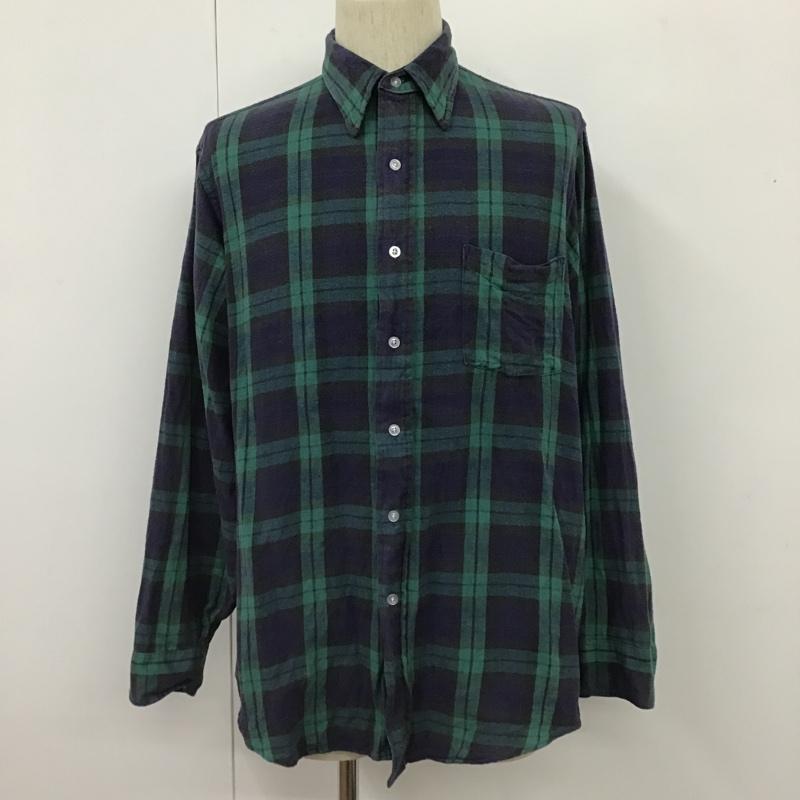 エルエルビーン L.L.Bean シャツ、ブラウス 長袖 80s チェック マルチカラー / マルチカラー /  メンズ USED 古着 中古 10103038