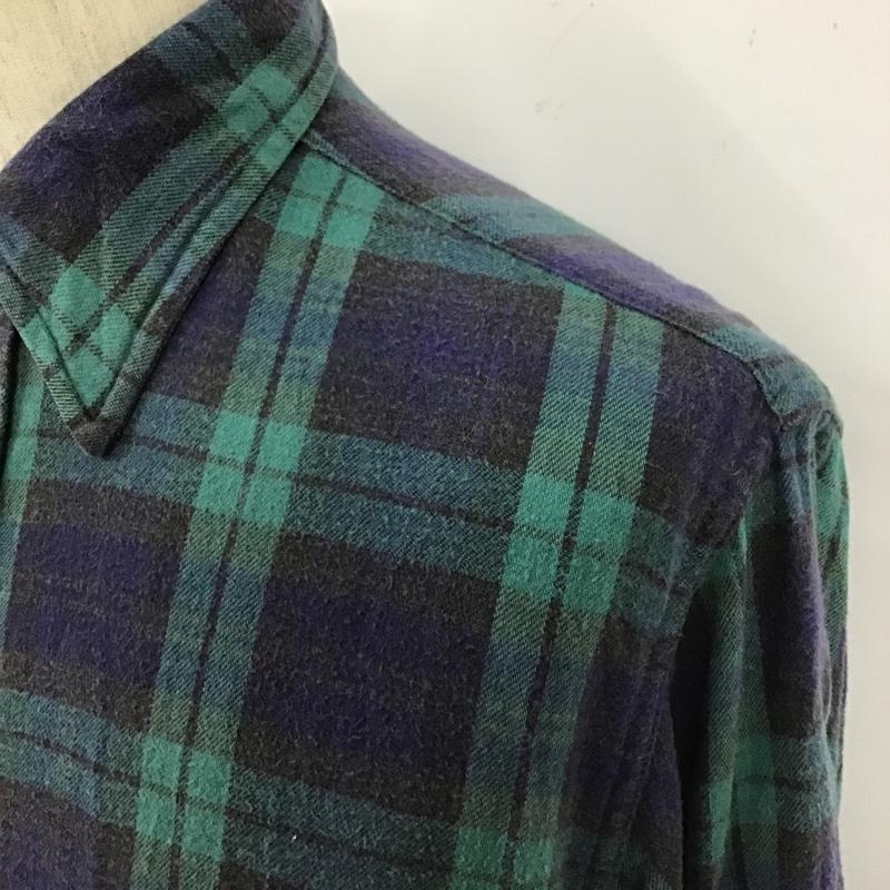 エルエルビーン L.L.Bean シャツ、ブラウス 長袖 80s チェック マルチカラー / マルチカラー /  メンズ USED 古着 中古 10103038