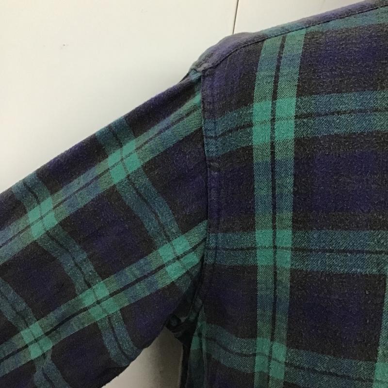エルエルビーン L.L.Bean シャツ、ブラウス 長袖 80s チェック マルチカラー / マルチカラー /  メンズ USED 古着 中古 10103038