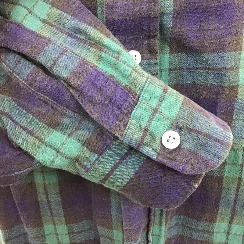 エルエルビーン L.L.Bean シャツ、ブラウス 長袖 80s チェック マルチカラー / マルチカラー /  メンズ USED 古着 中古 10103038