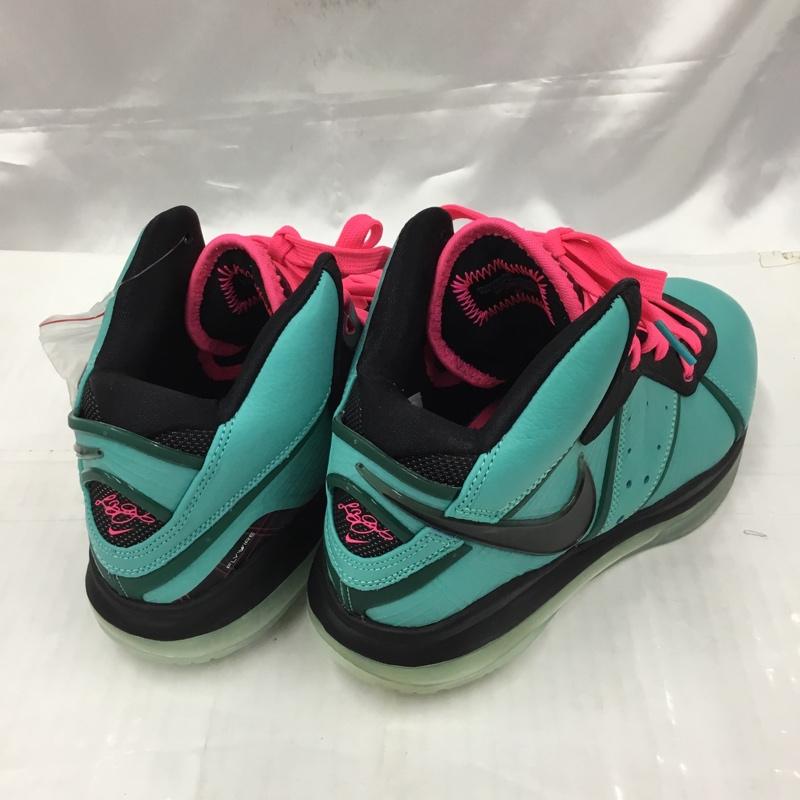 ナイキ NIKE スニーカー スニーカー CZ0328-400 LEBRON 8 QS SOUTH BEACH 26cm 26.0cm ロゴ、文字 黒 / ブラック / X 緑 / グリーン /  メンズ USED 古着 中古 10103053