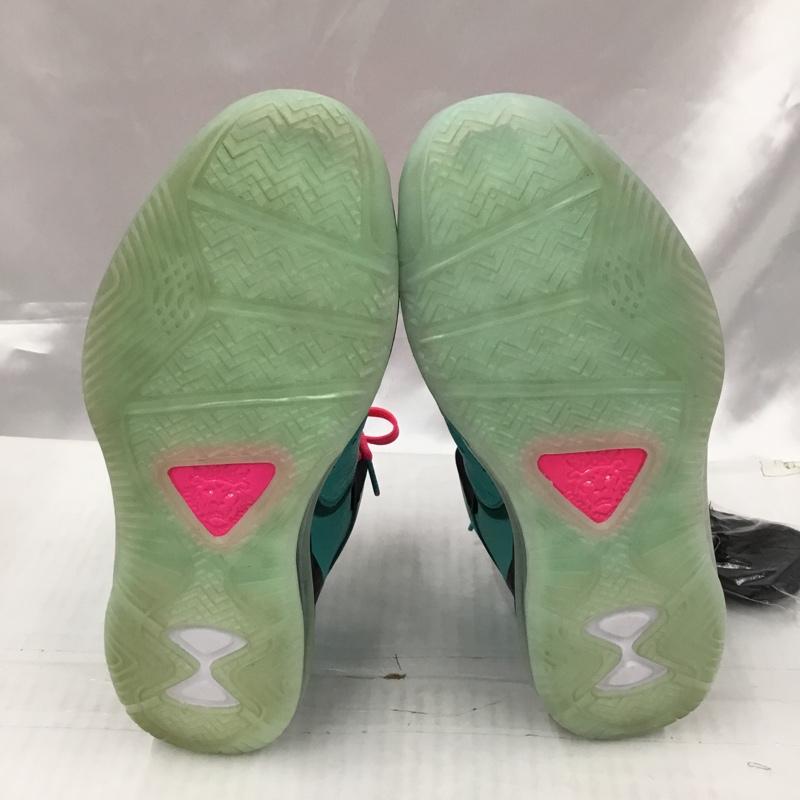 ナイキ NIKE スニーカー スニーカー CZ0328-400 LEBRON 8 QS SOUTH BEACH 26cm 26.0cm ロゴ、文字 黒 / ブラック / X 緑 / グリーン /  メンズ USED 古着 中古 10103053