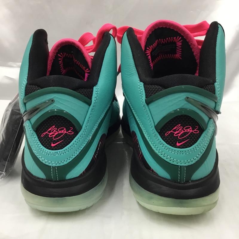ナイキ NIKE スニーカー スニーカー CZ0328-400 LEBRON 8 QS SOUTH BEACH 26cm 26.0cm ロゴ、文字 黒 / ブラック / X 緑 / グリーン /  メンズ USED 古着 中古 10103053